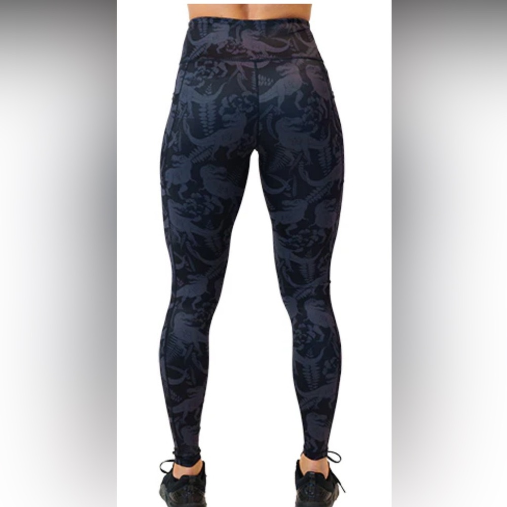 Constantly Varied Gear T-FLEX full length dinosaur leggings - Picture 2 of 2